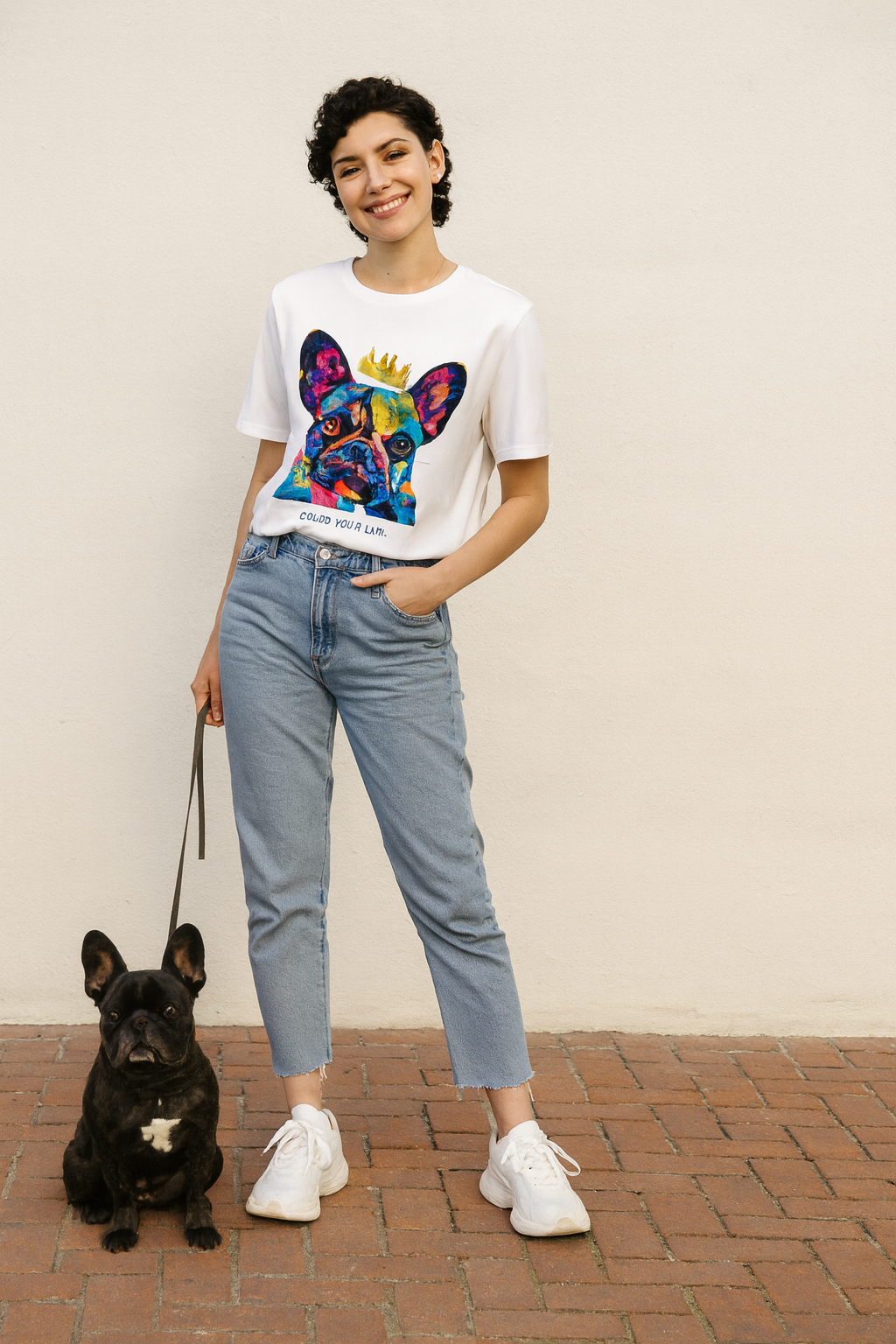 Color Your Life™ – Bella Originals Crowned Frenchie Design