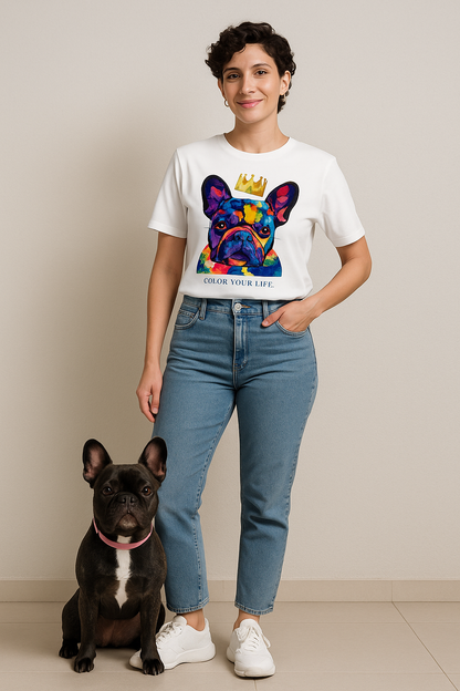 Color Your Life™ – Bella Originals Crowned Frenchie Design