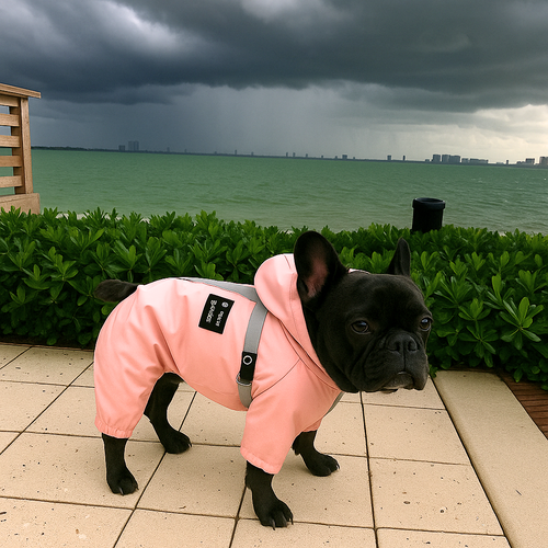 Let Her Bella™ Waterproof Reflective Raincoat — Warm, Stylish & Weather-Proof Comfort for Dogs