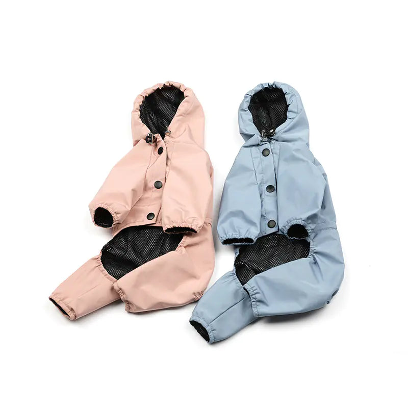 Let Her Bella™ Waterproof Reflective Raincoat — Warm, Stylish & Weather-Proof Comfort for Dogs