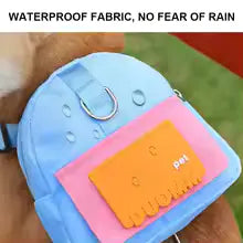 Bella’s Adventure Backpack Harness – Fashion Meets Function for Stylish Pups